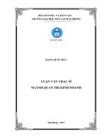Phân tích và đề xuất các giải pháp hoàn thiện công tác quản lý dự án xây dựng cơ sở hạ tầng kỹ thuật khu đô thị mới ngã 5   sân bay cát bi của công ty TNHH MTV thương mại đầu tư phát triển đô thị   