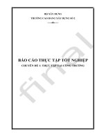 báo cáo thực tập tại công ty CP xây dựng số 3 