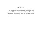 Giải pháp phát triển nông nghiệp bền vững tại huyện quốc oai, thành phố hà nội 