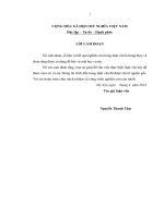 Giải pháp tăng cường sự tham gia của người dân trong quá trình xây dựng nông thôn mới tại huyện thạch thất, thành phố hà nội 