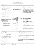 LÝ THUYẾT VÀ BÀI TẬP TRẮC NGHIỆM VẬT LÍ HẠT NHÂN ÔN THI TNTHPT