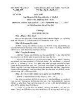 ban hành quy chế HĐND xã 2016 2021