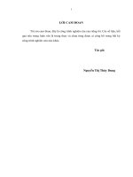 Một số giải pháp góp phần thúc đẩy quá trình thực hiện chương trình xây dựng nông thôn mới trên địa bàn huyện đông hưng, tỉnh thái bình từ kinh nghiệm mô hình thí điểm xã trọng quan 