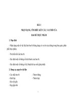 nhận dạng, tìm hiểu kết cấu, vai trò của bao bì thực phẩm 