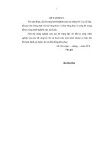 Giải pháp nâng cao năng lực đội ngũ cán bộ ngành nông nghiệp và phát triển nông thôn tỉnh hòa bình phục vụ tái cơ cấu kinh tế ngành trong giai đoạn hiện nay 