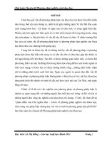 Tiểu luận Chuyên đề Phương pháp nghiên cứu khoa học