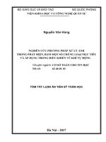 Nghiên cứu phương pháp xử lý ảnh trong phát hiện, bám một số chủng loại mục tiêu và áp dụng trong điều khiển vũ khí tự động (tt) 