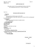 giáo án ngữ văn 8   tuần 19 