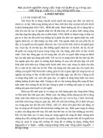 Một số kinh nghiệm trong việc đổi mới quản lý và nâng cao chất lượng giáo dục ở các nhà trường hiện nay (2) 