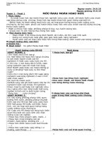 Giáo án tổng hợp hoá học 8 1 