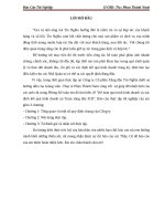 Kế toán quá trình kinh doanh và xác định kết quả kinh doanh tại trạm xăng dầu ICD 