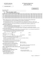 Đề kiểm tra  Đề thi  SINH 11 357 (1) 