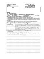 Trường THCS văn đức đề KIỂM TRA TIẾNG VIỆT 7   KT 