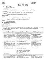 Giáo án tổng hợp hoá học 8 6 