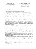 ĐỀ THI THỬ THPT QUỐC GIA 2017 Năm học 2016 – 2017 Môn  Văn Lớp 12