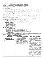 Giáo án tổng hợp sinh học 7 bài 12 