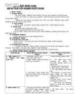 Giáo án tổng hợp sinh học 7 bài 10 