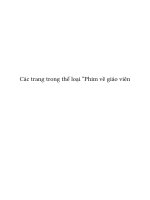 Các trang trong thể loại “phim về giáo viên