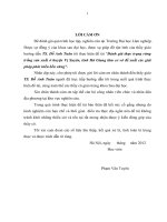 Đánh giá thực trạng rừng trồng sản xuất ở huyện vị xuyên tỉnh hà giang làm cơ sở đề xuất các giải pháp phát triển bền vững 