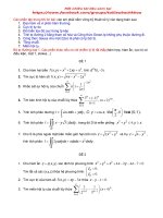 6 đề ôn cuối kì có giải chi tiết