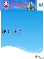 lập trình c căn bản , gpio, clock 