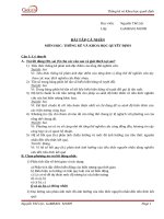 Bài tập thống kê ra quyết định số (161)