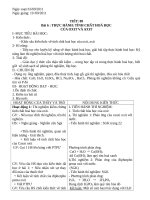 giao an hoa 9 tuan 6 