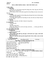 giáo án tổng hợp vật lý 8 tuần 10 