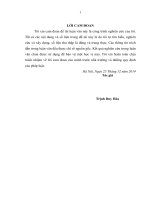Giải pháp nâng cao hiệu quả hoạt động của các hợp tác xã nông nghiệp trên địa bàn huyện chương mỹ, hà nội 