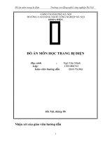 Thiết kế mạch điện tự động khống chế máy tiện 