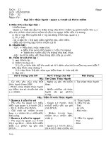 Giáo án tổng hợp   sinh học 7 