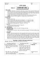 Giáo án tổng hợp sinh học 7 bài 41 