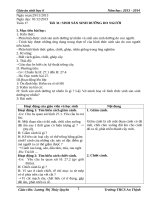 Giáo án sinh 6 t17 