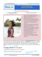 bài tập phát âm ( đề bài)