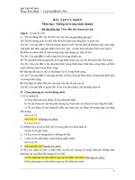 Bài kiểm tra thống kê trong kinh doanh số (2) 