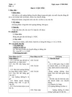 giáo án tổng hợp vật lý 8 tuần 2 