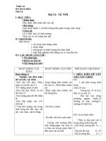 giáo án tổng hợp vật lý 8 tuần 14 