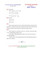 Bộ đề ôn thi HSG toán 6 (tuyển chọn)