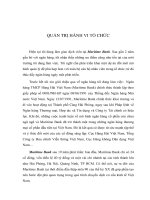 Đánhg giá sự thay đổi văn hóa doanh nghiệp tại ngân hàng maritime bank 