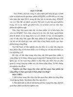 Nghiên cứu thực trạng tiêu chảy cấp liên quan thực phẩm tại cộng đồng và hiệu quả một số biện pháp can thiệp tt 