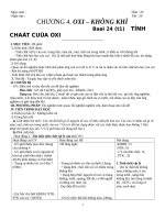 Giáo án tổng hợp hoá học 8 2 