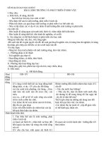 Giáo án tổng hợp sinh học 7   tuần 8 