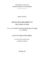 Phương pháp mới nghiên cứu tối ưu kết cấu dàn 