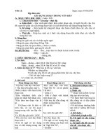 giáo án ngữ văn 8   tuần 4 