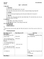 giáo án tổng hợp vật lý 8 tuần 8 