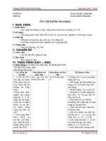 giáo án tổng hợp vật lý 10 tuần 34 