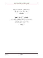 nhà nước và pháp luật đại cương kiểu nhà nước 