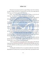 Thực trạng áp dụng pháp luật thi hành án dân sự trên địa bàn tỉnh vĩnh long (tt) 