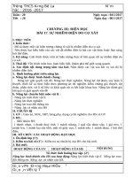 giáo án tổng hợp vật lý 7 hkii 