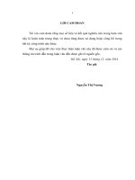 Giải pháp nâng cao hiệu quả kinh tế trồng cây đào cảnh của hộ nông dân trên địa bàn thị xã tam điệp, tỉnh ninh bình 